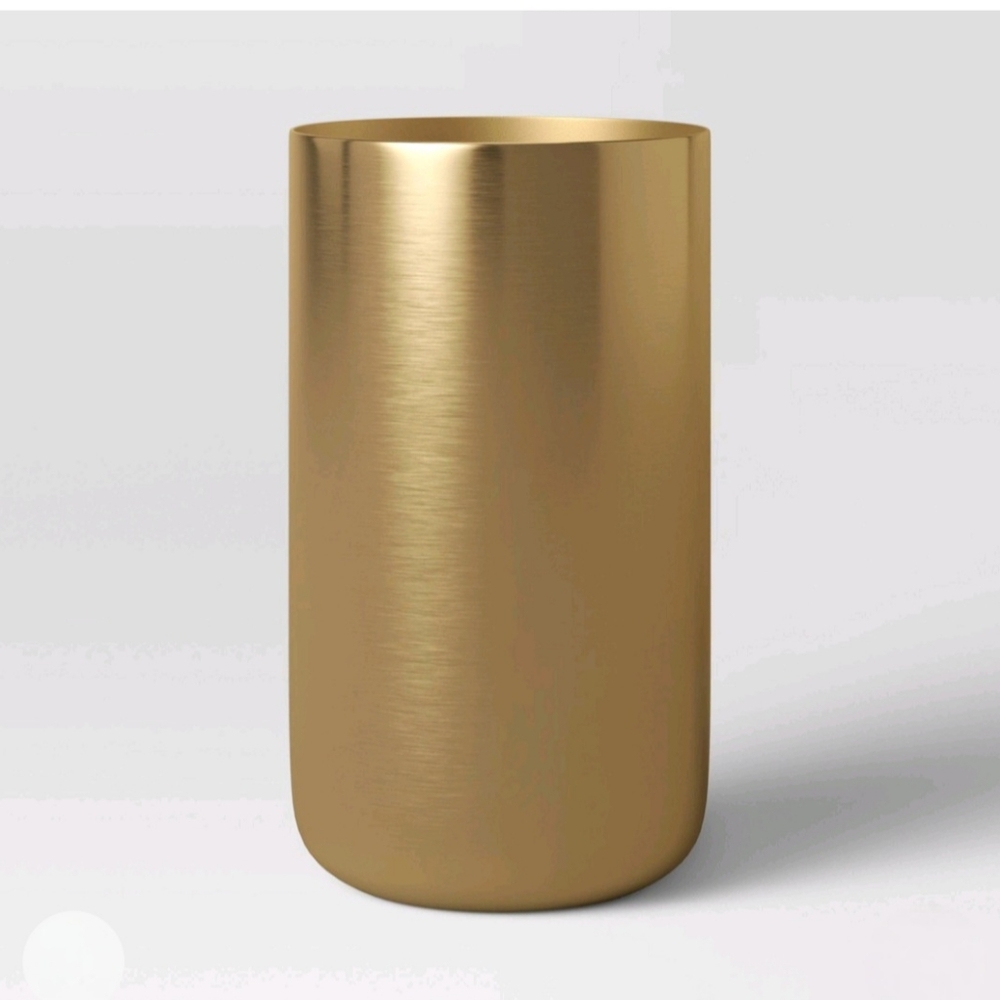Threshold Small Brass Vase